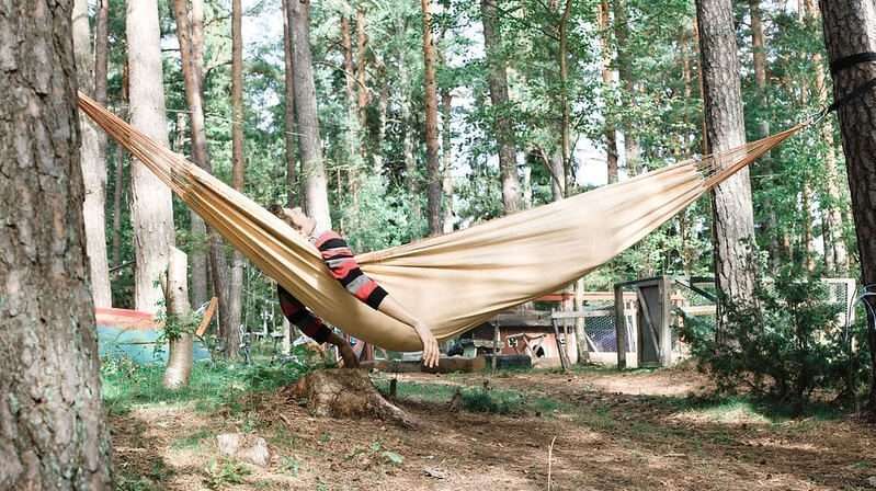 portable folding hammock
